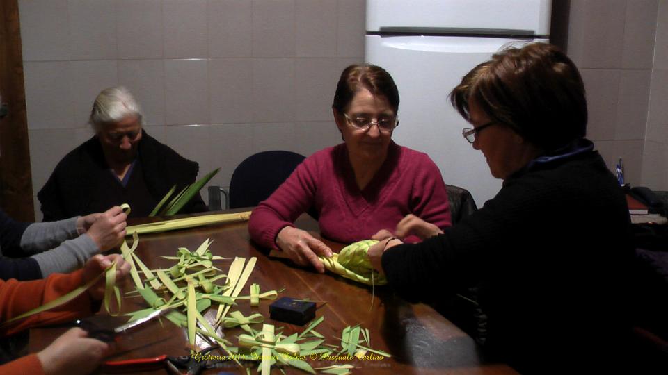 Compositions with the palms 3 - Compositions with the palms on Palm Sunday